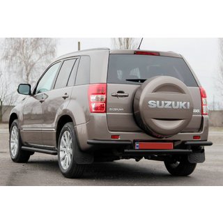 Zadní ochranný oblouk AK003-2 Black (nerez) Suzuki Grand Vitara 2005–2017 fotografie 3