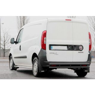 Zadní ochranný rám AK002/1 – dvojitý, černý (nerez) Opel Combo 2012–2018 fotografie 2