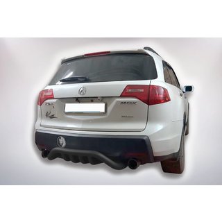 Zadní ochranný rám B1-47 Black (nerez) Acura MDX 2007–2013 fotografie 4