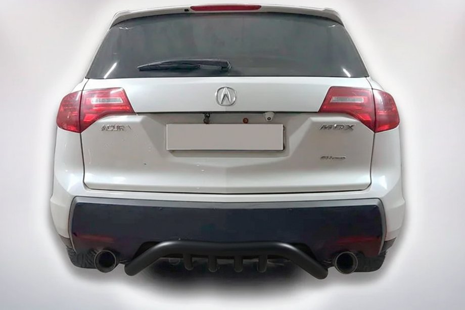 Acura MDX 2007–2013 Zadní ochranný rám B1-47 Black (nerez) Image