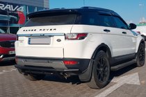 Range Rover Evoque 2012–2018 Zadní ochranný rám AK005-1 Black (nerez) fotografie 3