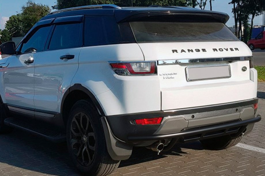 Range Rover Evoque 2012–2018 Zadní ochranný rám AK005-1 Black (nerez) Image