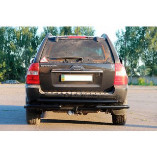 Zadní ochranný rám AK007 Black (nerez) fotografie 3