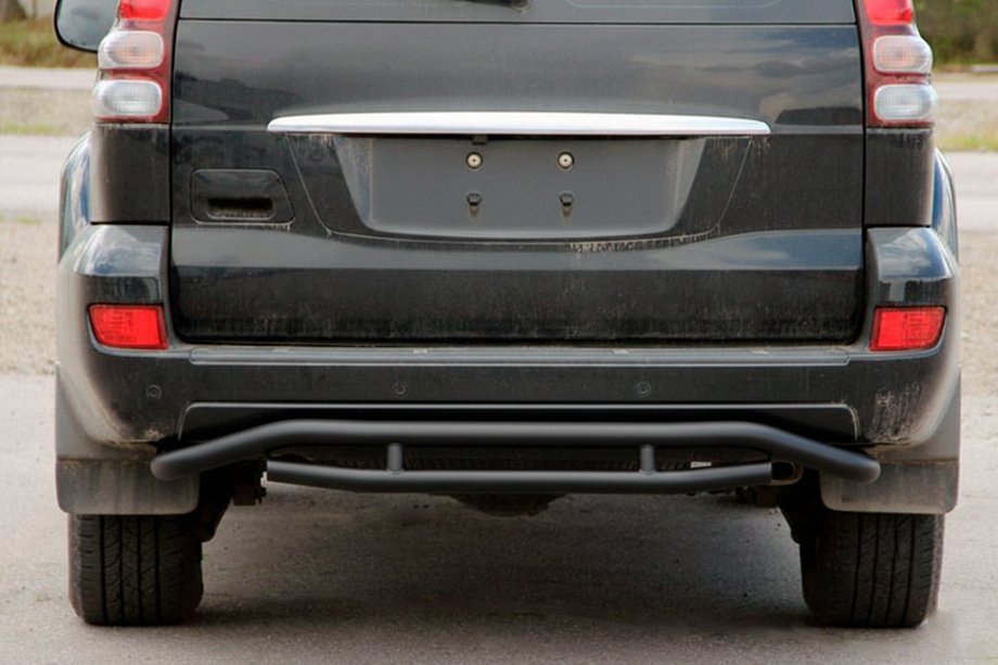 Toyota Land Cruiser Prado 120 2002–2009 Zadní ochranný rám AK008-1 Black Image