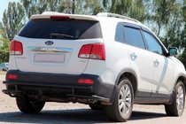 Kia Sorento II XM 2009–2014 Zadní ochranný rám AK003-2 Black (nerez) fotografie 3