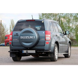 Zadní ochranný rám AK005-3 Black (nerez) Suzuki Grand Vitara 2005–2017 fotografie 3