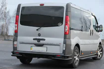 Opel Vivaro 2001–2015 Zadní ochranný rám AK-Special Black (nerez) fotografie 2