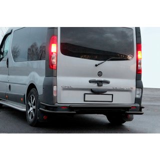 Zadní ochranný rám AK-Special Black (nerez) Opel Vivaro 2001–2015 fotografie 4