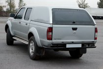 Nissan NP300 1999–2015 Zadní ochranný rám AK004 Black (nerez) fotografie 1