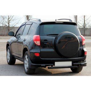 Zadní ochranné oblouky AK005-2 Black (2 ks, nerez) Toyota Rav 4 2006–2013 fotografie 3