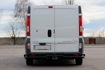 Nissan Primastar 2002–2014 Zadní ochranný rám AK003-Plus-2 Black (nerez) fotografie 2