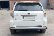 Toyota Rav 4 2006–2013 Zadní ochranný rám AK005-15 Black (pouze pro EV, 2 ks, nerez) fotografie 2