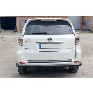 Zadní ochranný rám AK005-15 Black (pouze pro EV, 2 ks, nerez) Toyota Rav 4 2006–2013 fotografie 2