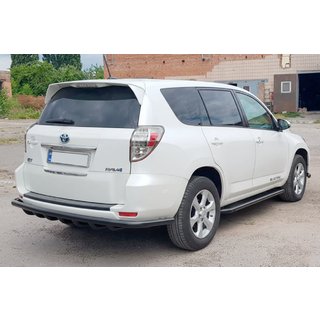 Zadní ochranný rám AK005-15 Black (pouze pro EV, 2 ks, nerez) Toyota Rav 4 2006–2013 fotografie 4