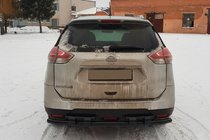 Nissan X-trail T32/Rogue 2014–2021 Zadní ochranný rám NSXT.13.6.B1-08 Black (nerez) fotografie 3