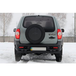 Zadní ochranný rám AK015 Black (nerez) fotografie 2