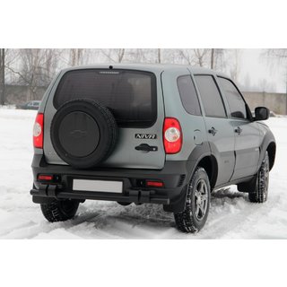 Zadní ochranný rám AK015 Black (nerez) fotografie 1