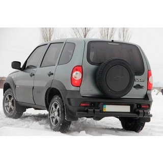 Zadní ochranný rám AK015 Black (nerez) fotografie 3