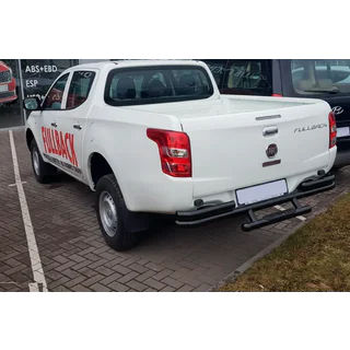 Zadní ochranný rám AK-Special Black (nerez) fotografie 3