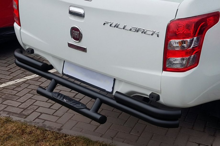 Mitsubishi L200 2015–2024 Zadní ochranný rám AK-Special Black (nerez) Image