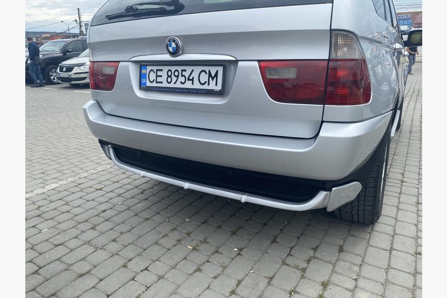 BMW X5 E53 1999–2006 Nástavec zadního nárazníku (k lakování) Fotografie 7