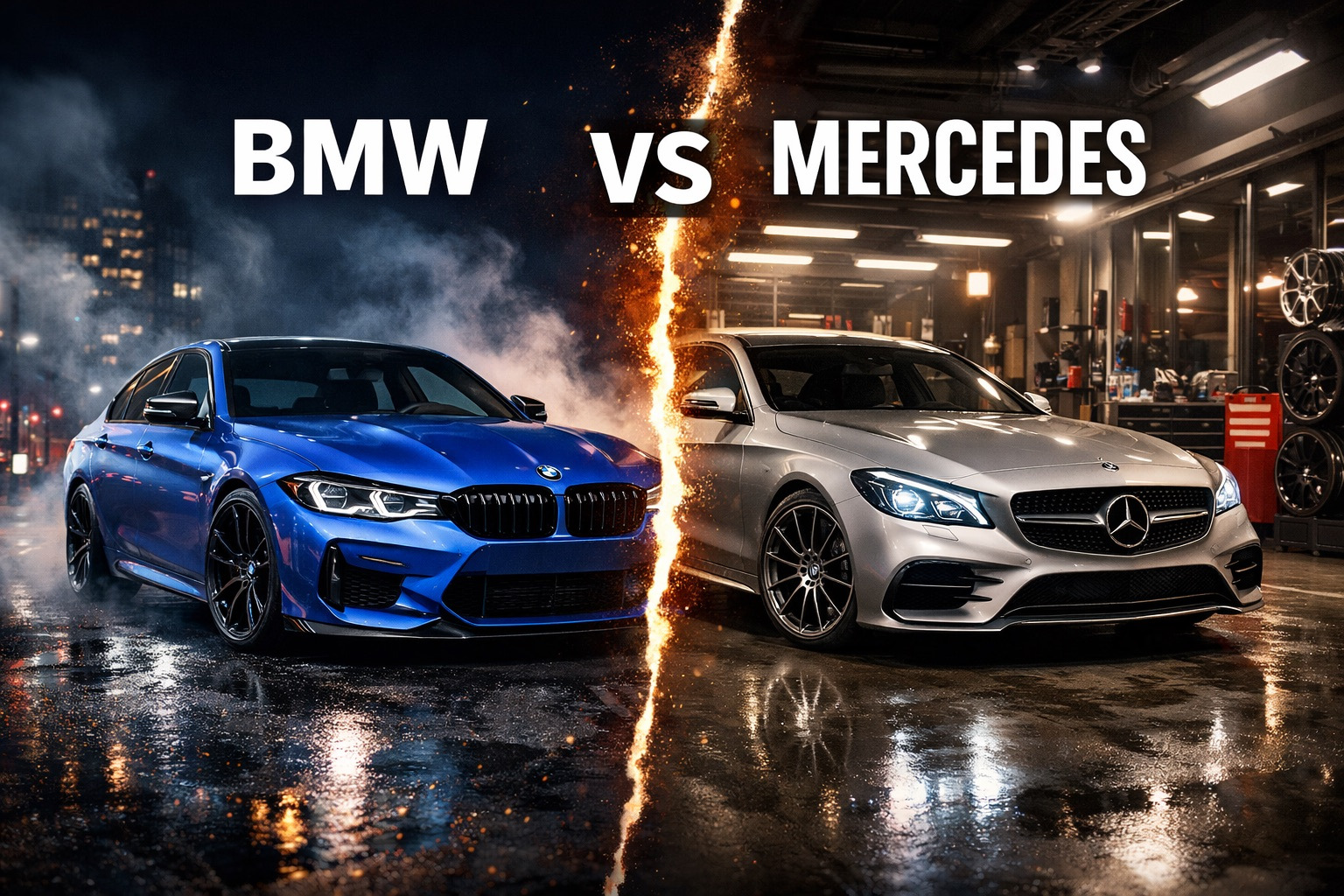 BMW vs Mercedes pro tuning: nové modely v Evropě a na Ukrajině