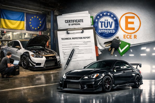 Legální tuning na Ukrajině a v EU