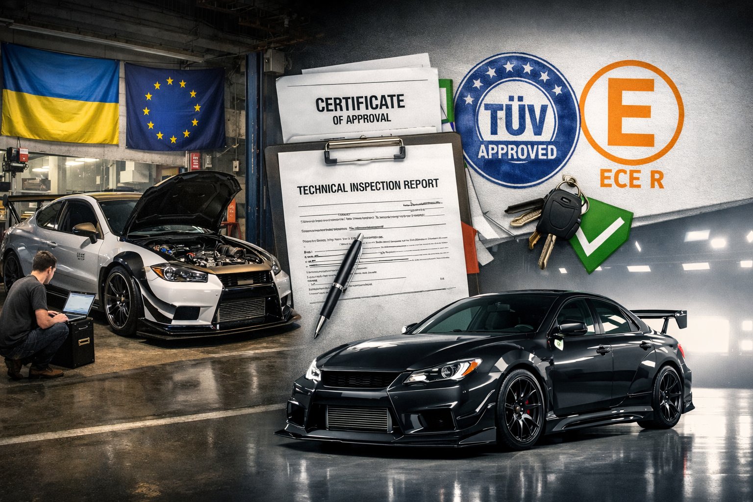 Legální tuning na Ukrajině a v EU
