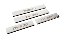 Renault Twingo 2007–2014 Nerezové kryty prahů Carmos fotografie 3