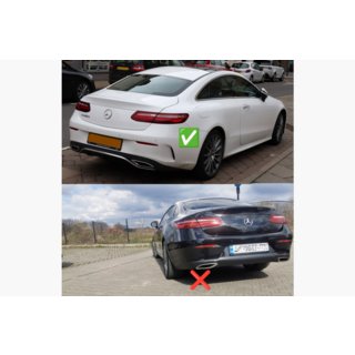 Zadní difuzor Black s výfukovými koncovkami Chrome (design AMG53) fotografie 4