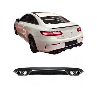 Zadní difuzor Black s výfukovými koncovkami Chrome (design AMG53) fotografie 3