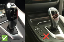 BMW řada 4 F32/F33/F36 2012–2020 Sada křišťálových prvků interiéru (volič automatické převodovky + tlačítka) fotografie 6