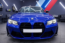 BMW řada 3 G20/G21 2018– Přední nárazník ve stylu M3 G80 (pro 2018-2022) fotografie 3
