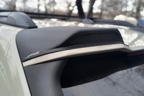 Renault Duster 2024– Kryty spoileru EuroCap (2 ks, matná černá) fotografie 2