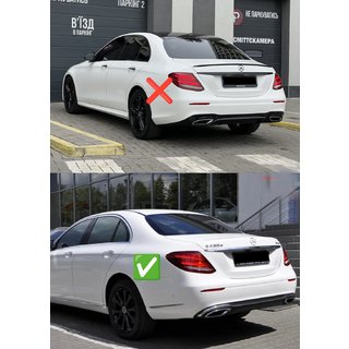 Přední zástěrky Premium pro Base (2 ks) Mercedes E-сlass W213 2016–2023 fotografie 2