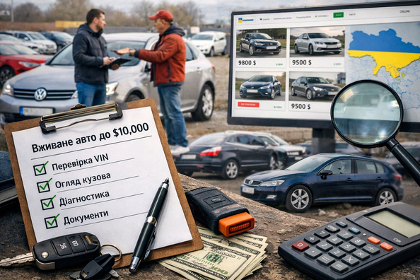 Ojetá auta do $10,000: hledání „živého“ kusu na ukrajinském trhu
