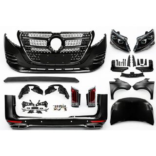 Kompletní restylingový kit W447 2025 Mercedes Vito W639 2004–2014 fotografie 1
