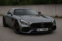 Mercedes AMG GT C190/R190 2014–2022 Přední maska chladiče GT Panamericana Black (2014-2017) fotografie 1