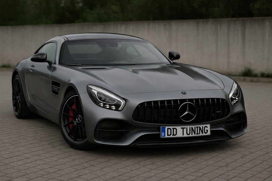 Mercedes AMG GT C190/R190 2014–2022 Přední maska chladiče GT Panamericana Black (2014-2017) Image