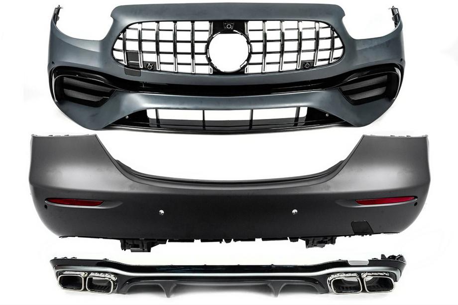 Mercedes E-class W213 2016–2023 Body kit AMG E63 se zadním nárazníkem (pro 2020-2024) Fotografie 2