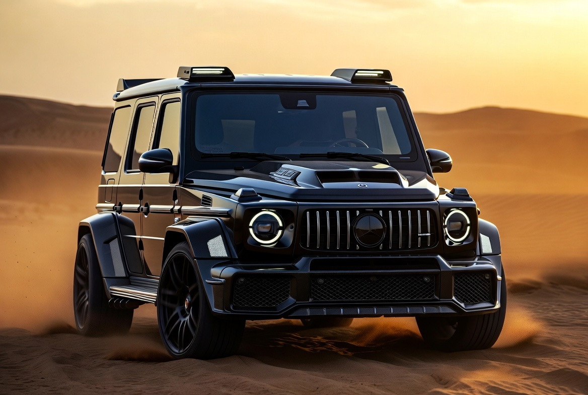 Mercedes G-Class G63 Brabus 2026 s agresivním karbonovým nárazníkem
