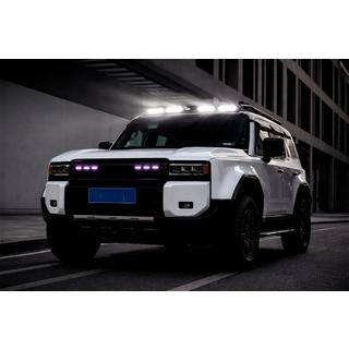 Sluneční clona čelního skla s LED (bílá) Toyota Land Cruiser Prado 250 2023– fotografie 3