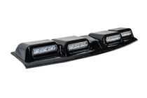 Toyota Land Cruiser Prado 250 2023– Kšilt čelního skla s LED (černý) fotografie 5