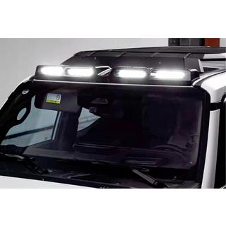 Kšilt čelního skla s LED (černý) Toyota Land Cruiser Prado 250 2023– fotografie 1