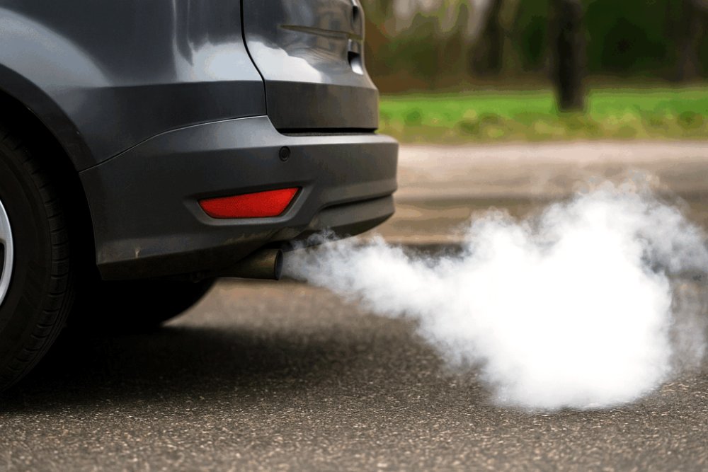Proč auto kouří bílým kouřem: příčiny a co dělat