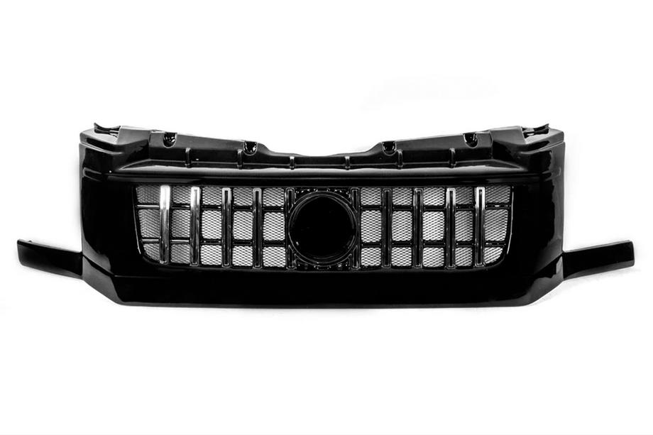 Volkswagen Crafter 2006–2016 Zlevněná přední maska chladiče Panamericana GT Chrome Eco Image