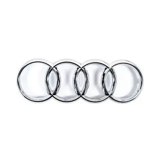 Přední znak Audi Chrome (285 × 100 mm) fotografie 1