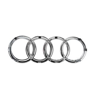 Přední znak Audi Chrome (285 × 100 mm) fotografie 4