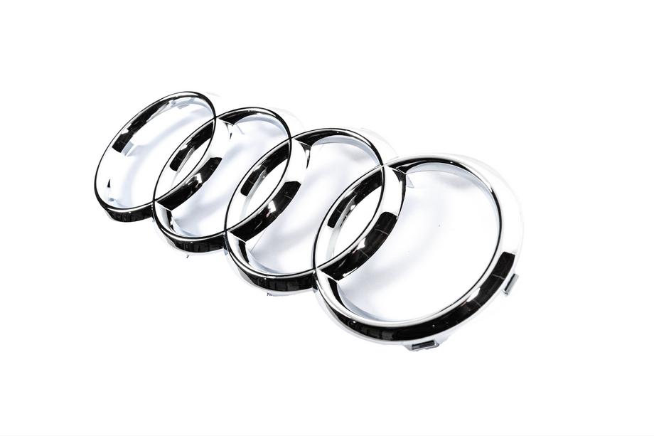 Audi Přední znak Audi Chrome (285 × 100 mm) Fotografie 2