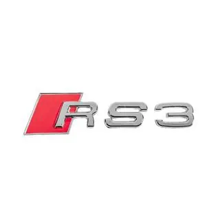 Emblém RS3 fotografie 1